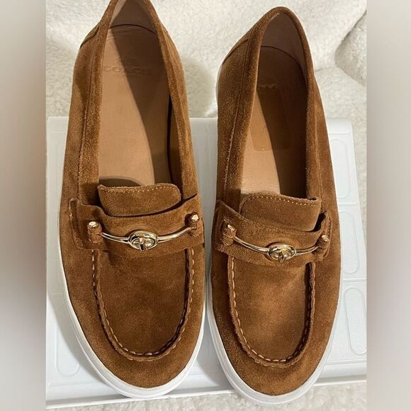 Tan Coach sneakers,‎ women's br size 10B - Picture 2 of 13